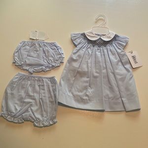 Feltman Brothers ~ Friedknit Creations smocked dress (NEVER WORN)
